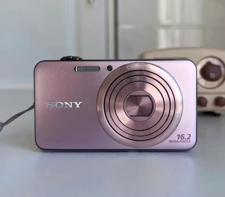 SONY Cyber-shot DSC-WX50 16MP 5x Zoom Compact Camera in Rare Pink