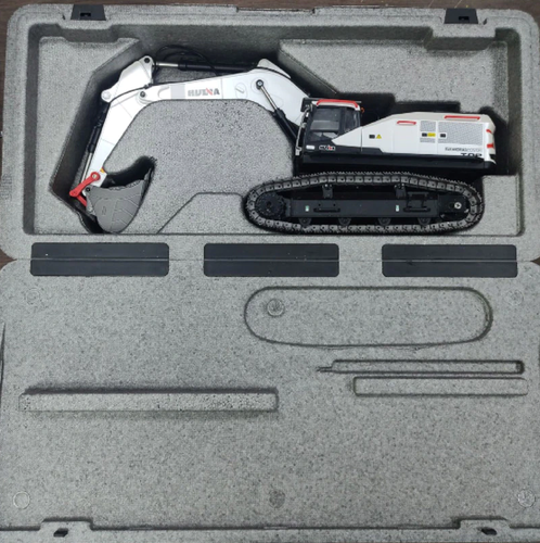 Huina 1594 1:14 2.4Ghz Metal 22CH RC Truck Remote Excavator Truck Remote Control - Picture 11 of 12