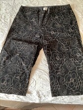 Cache embroidered wide leg Woman  s pants stunning