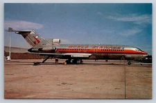 Airplane Postcard World Airways Airlines Boeing 727-23 N1973 HT41