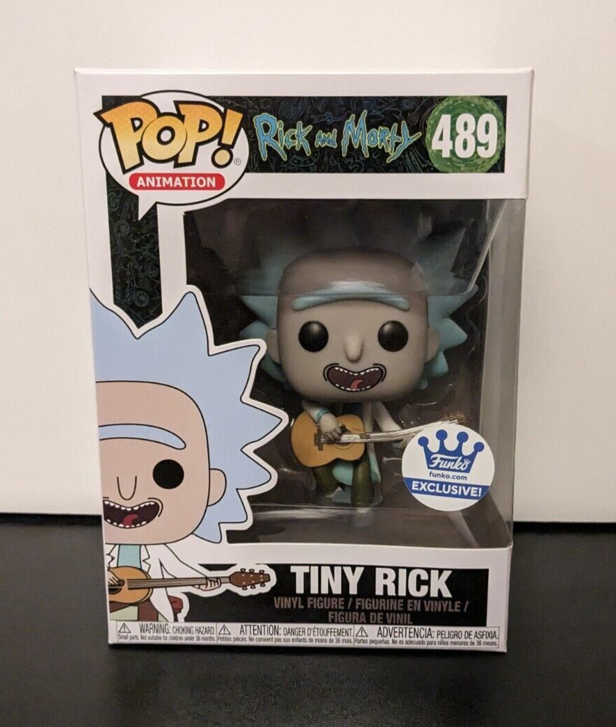En Oferta Figura De Vinilo Funko Pop Pequeña De Rick #489 - Versión Rick And Morty Funko Shop