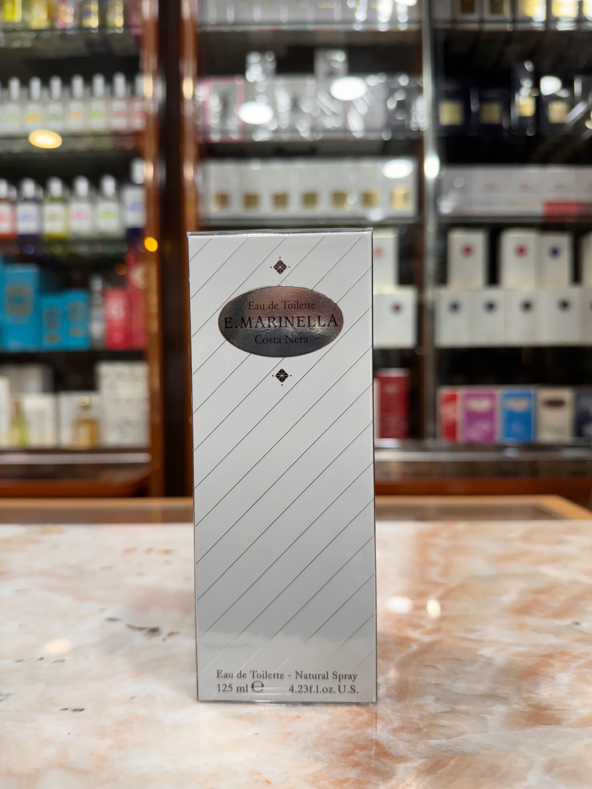 E. MARINELLA COSTA NERA EAU DE TOILETTE [ 125 ML ] **NUOVO** IMBALLO ORIGINALE