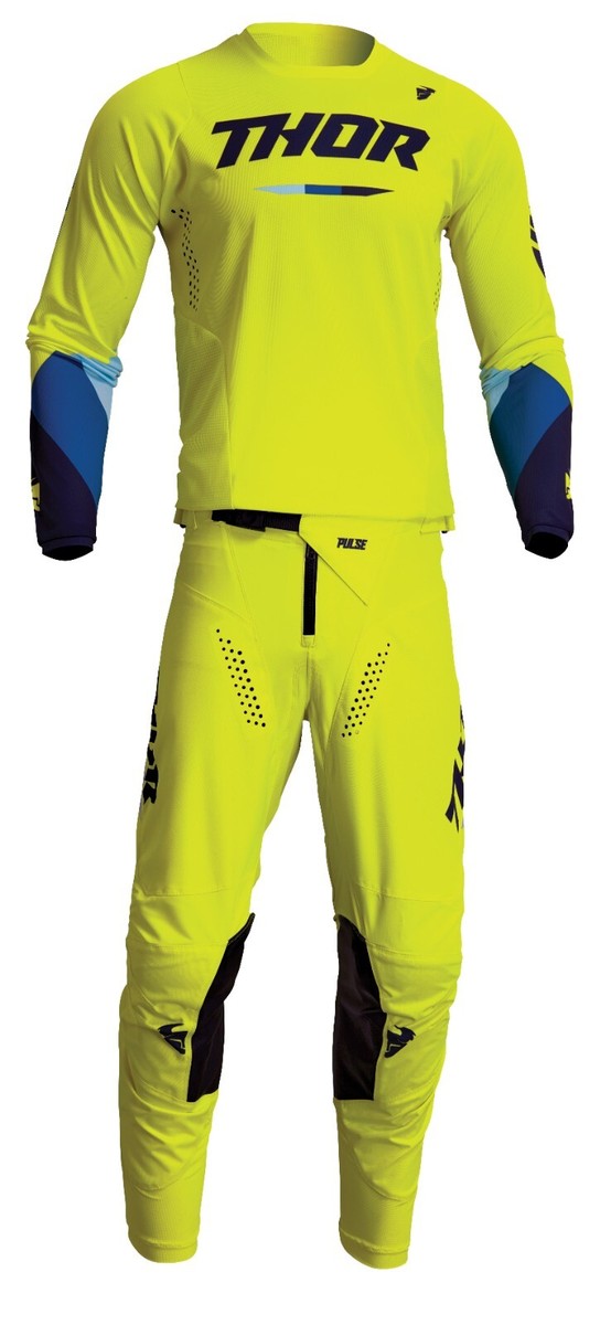 THOR PULSE 上下セット Thor MX Pulse Tactic Combat Mono Jersey & Pant Combo Set ATV Adult