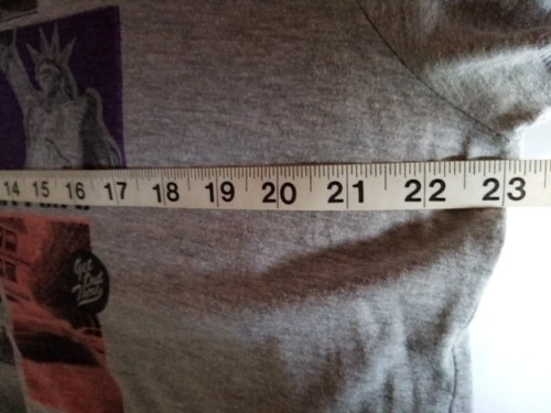 T Shirt Urban Visions XL Grey Graphic Logo Print Design Pre Loved Tom Tailor - Picture 3 of 24