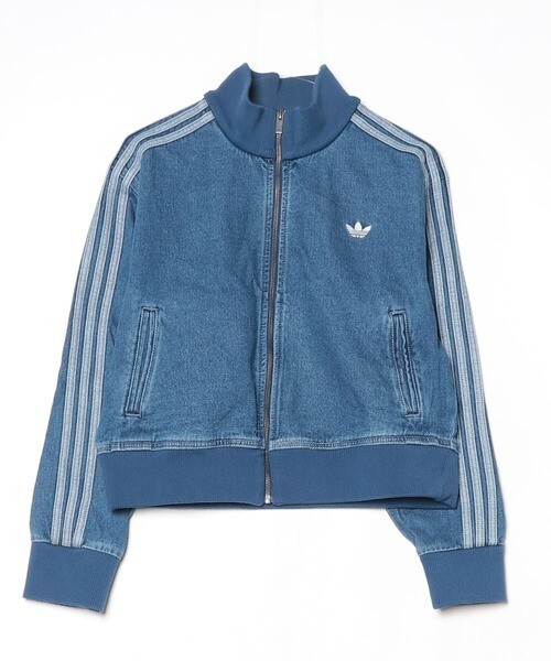 ADIDAS Adicolor Denim Track Top JD2570 Indigo Denim Women J/XS - J