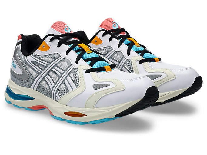 Asics Gel K1011 Miami Pack White 1203A603-100 size 9 No Box 1203A603-100 Asics Gel-K1011 White Pure Silver (Men main image 4
