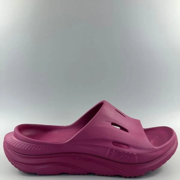 HOKA ONE ONE Sandali comodi Hoka Ora Recovery Slide 3 uomo taglia 10 marrone 1135061 BTRT NUOVI