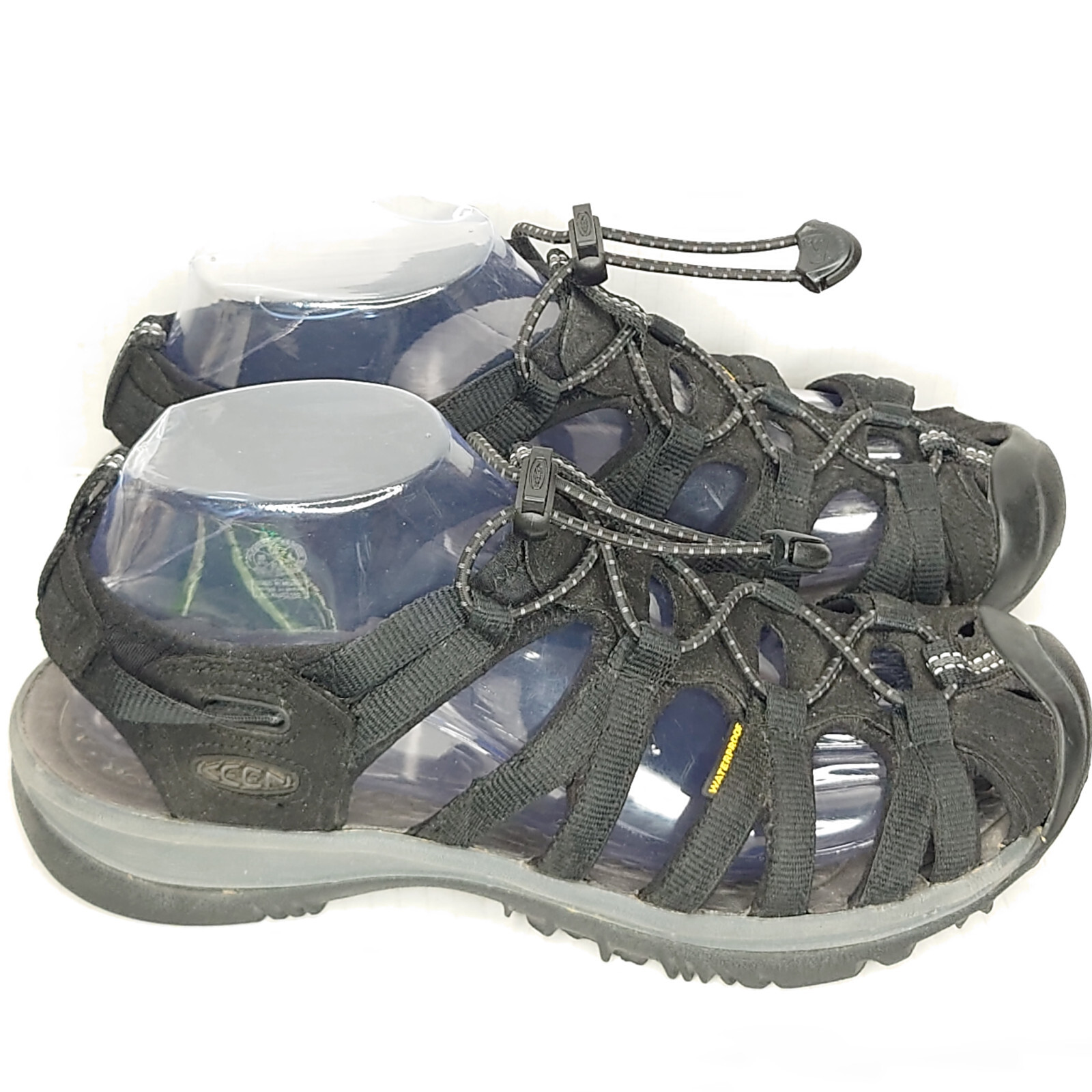 Sandali donna Keen KMX 010418 taglia 7 5 neri impermeabili scarpe sportive usati