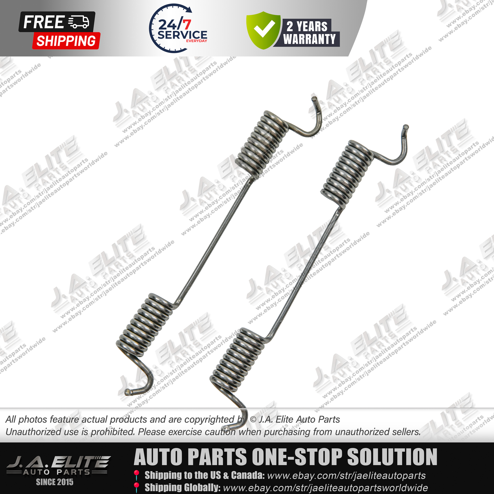 2pcs Long Extension Springs fit Ferrari 458 FF California California T, 240947