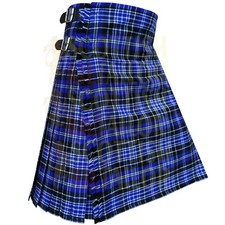 Scottish Clan Clark Modern Tartan Kilt For Men Custom Size Traditional Kilts