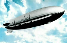 Postcard USS Macon ZRS-5 Navy Airship