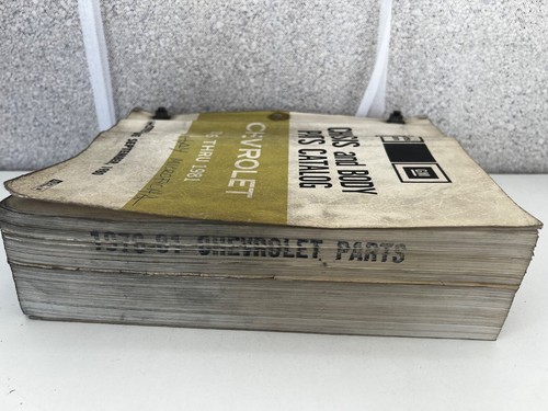 CHEVROLET 1976 THRU 1981 CHASSIS AND BODY PARTS CATALOG GENERAL MOTORS - Imagen 13 de 13