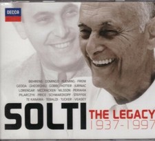 GEORG SOLTI Solti The Legacy 1937-1997 2CD BRAND NEW Fatpack