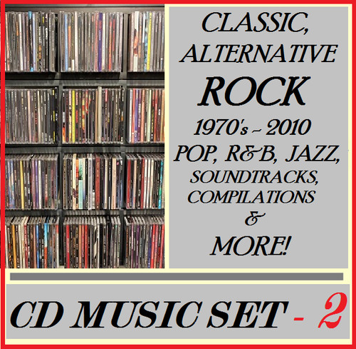 CD Lot U Pick Choose Buy 4 Get 5th FREE Rock Pop R&B Alternative, Jazz, Reggae..
