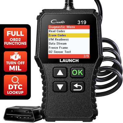 2026 LAUNCH CR319 KFZ OBD2 Diagnosegerät Auto Scanner Fehler Auslesegerät Tester