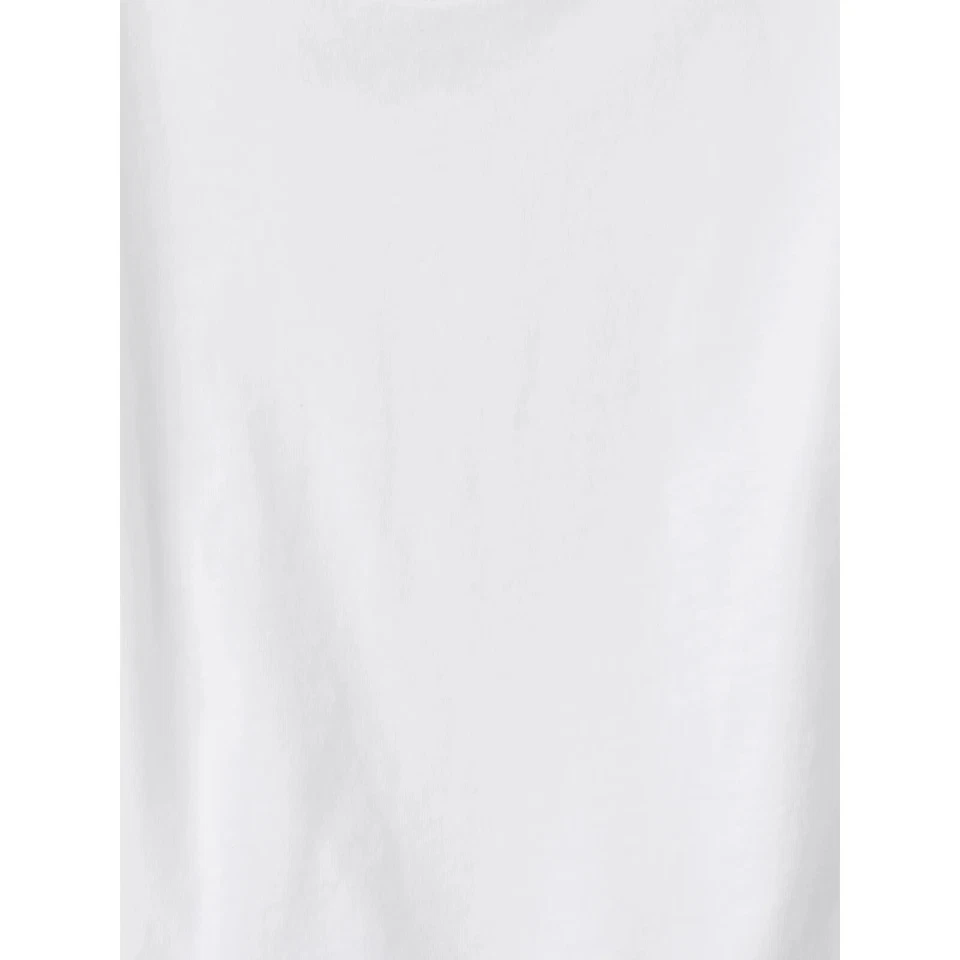 Camiseta masculina manga curta 6 peças The Children's Place S (5-6) algodão branco sólido - Imagem 3 de 3