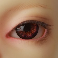 Dollmore MSD acrylic eyes OOAK 14mm - Optical Half Round Acrylic Eyes CC08