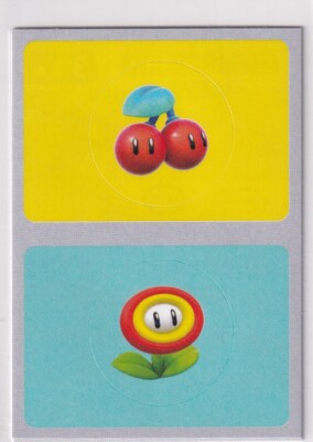 Panini Super Mario Playtime 2023 Stickeralbum Sticker Nr. 31 a und b