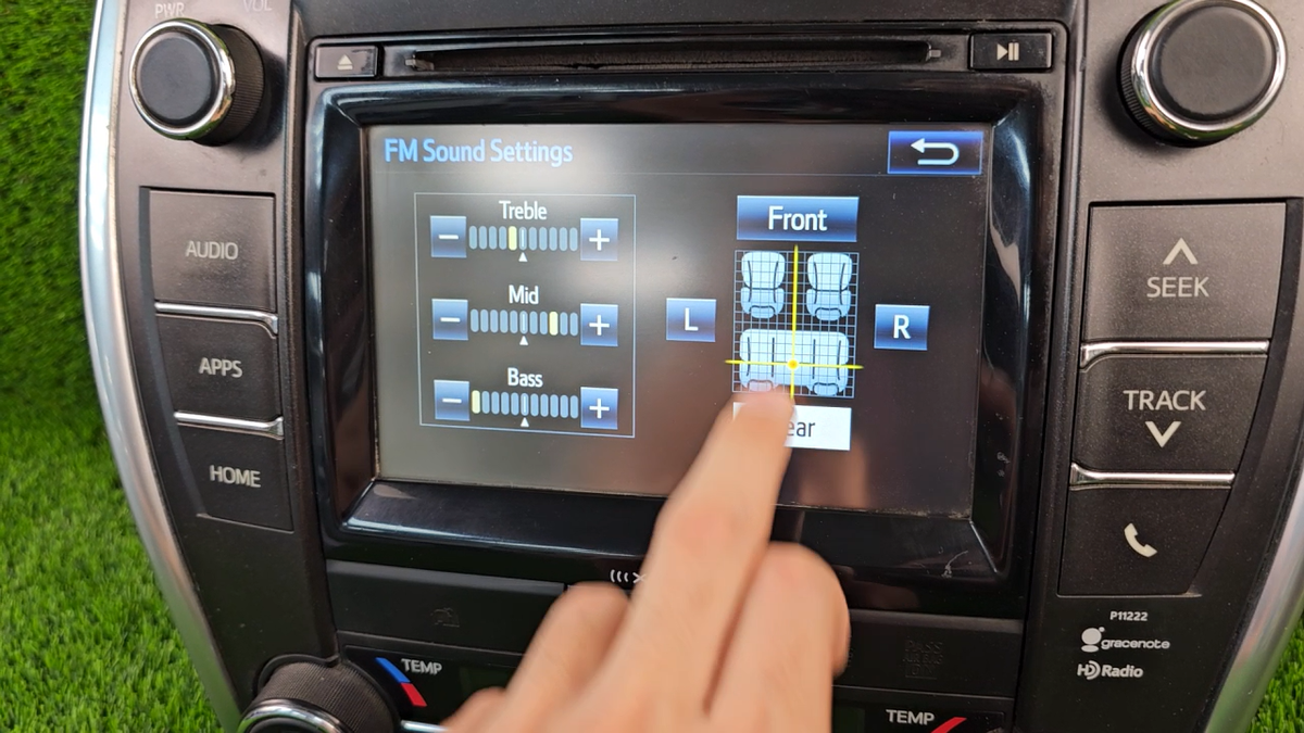 Toyota Camry 15-17 Radio Touch Screen Display Receiver P11222