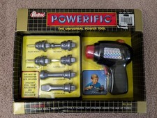 Toy Battery Operated Power Tool Drill with Bits, Brand: Powerific, New, Vintage