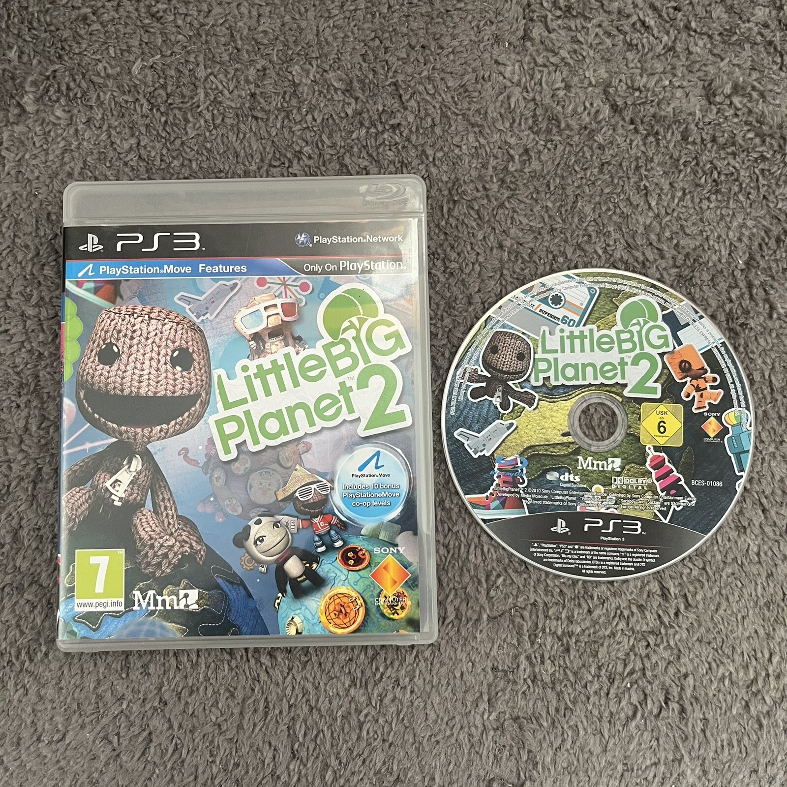 Little Big Planet 2 - PS3 Playstation 3 Game - No Manual - Tested