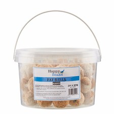 Image of Wild Bird Food Suet Fat Balls Premium Grade Protein 50 150 300 Tub - Happy Beaks