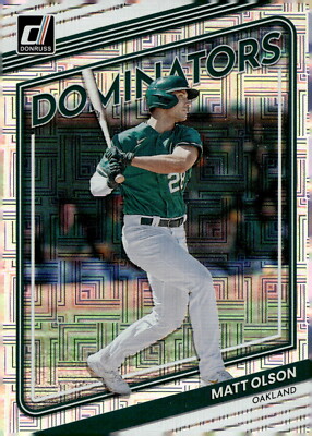 2022 Donruss #D-6 Matt Olson Dominators Vector