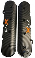 Ls High Gloss X Hok Valve Covers Satin Carbon Fiber Hydro Dipped Holley 241-405 Ls High Gloss X Hok Valve Covers Satin Carbon Fiber Hydro Dipped Holley 241-405