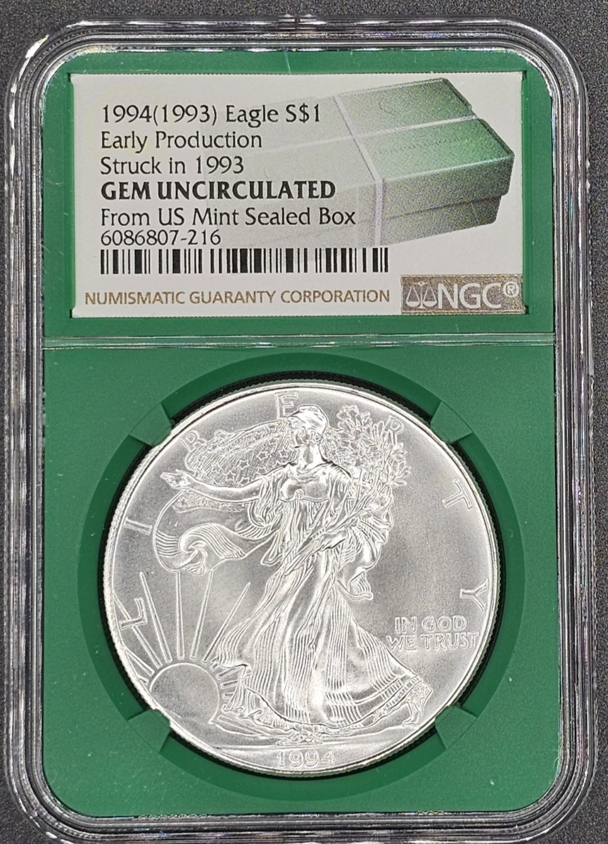 Las mejores ofertas en American Eagle 1993 EE. UU. MINT monedas de