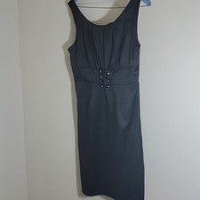 Bisou Bisou Womans Black Sleeveless Dress Size 8. Party Cocktail Wedding Evening