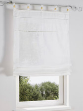 502653-5* heine home Raffrollo natur Baumwolle ecru NEU 140 x 120 cm