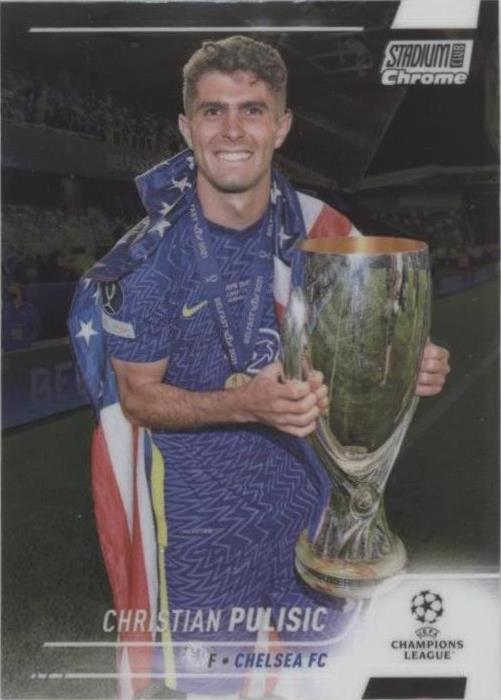 2021-22 Topps Stadium Club Chrome UCL Christian Pulisic #85 - 1 of 1