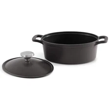 Geoffrey Zakarian K51557: Cast Iron 2.6 Qt. Covered Casserole *COLOR DIFF*- Red