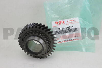 G 2411460B52 Genuine Suzuki GEAR, INPUT SHAFT 5TH 24114-60B52 | eBay