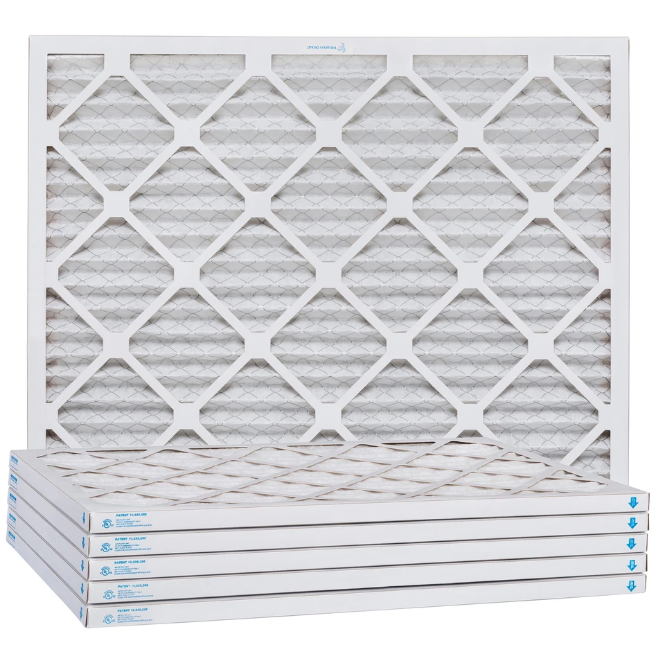 Aerostar 8x16x1 MERV  13, Pleated Air Filter, 8x16x1, Box of 6, Made in the USA - Image 3 of 4