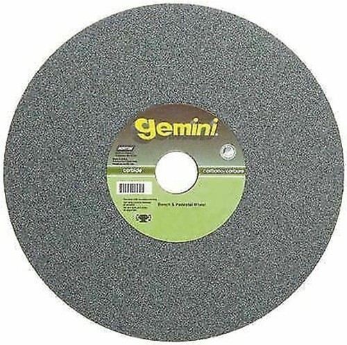 Gemini 66253160350 Aluminum Oxide Bench Pedestal Fine Grinding Wheel 10x1x1-1/4" - Afbeelding 1 van 7