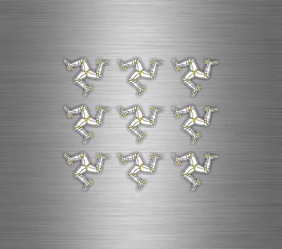 Triskel Logo Self Adhesive Sticker - Various Colours