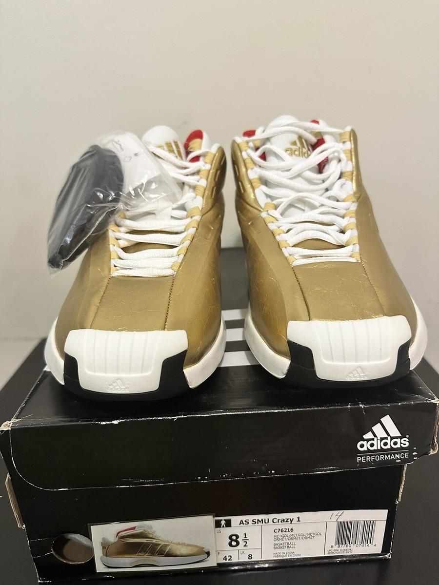 Adidas Crazy 1 AS SMU C76216 Packer x Kobe Bryant Gold All Star