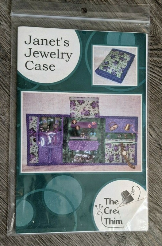 The Creative Thimble TCT103 Janet's Jewelry Case pattern 2003