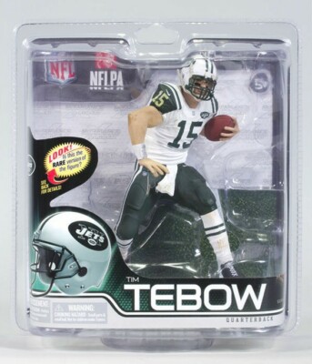 TIM TEBOW mcfarlane JETS nfl series 31 NEW YORK white jersey