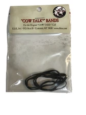 E.L.K. COW TALK CALL REPLACEMENT BANDS - NEW Lot Of 4