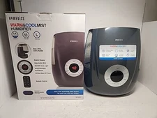 HoMedics Warm & Cool Mist Ultrasonic LRG Room 1.4 gallon Humidifier | Tested 