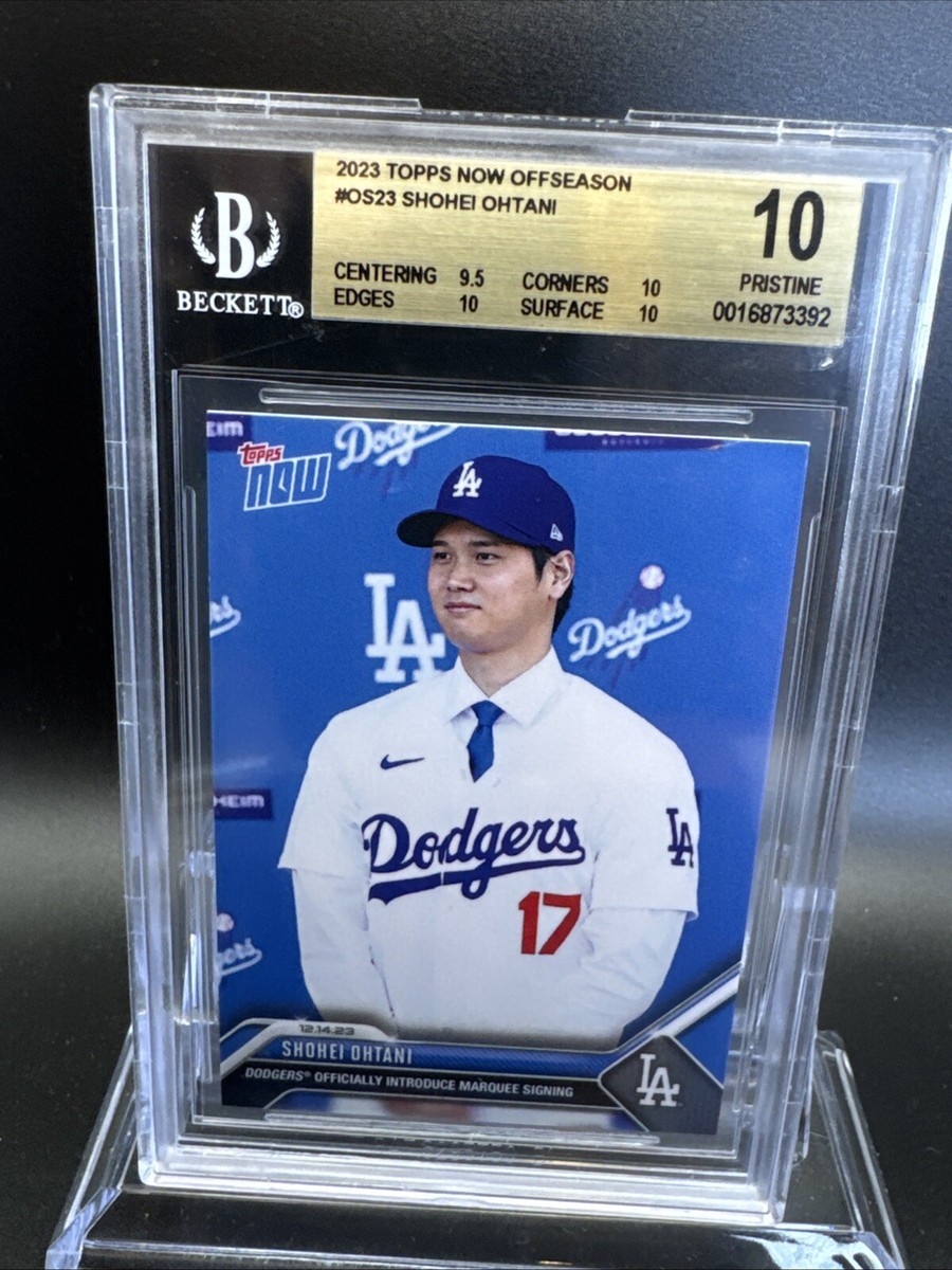 2023 TOPPS NOW OFFSEASON OS23 SHOHEI OHTANI 大谷翔平 PSA10