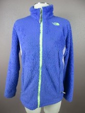 The North Face Size S Boys Blue Full Zip Hooded Rain Jacket 552
