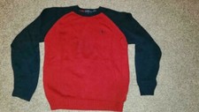 Youth Boy's POLO RALPH LAUREN Sweater Sz. M - EUC