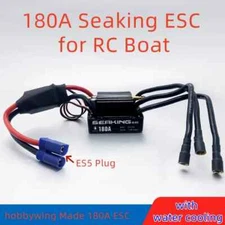 ESC Speed Controller 180A Water Cooling Electric RC Boat Toy Durable Spare Parts