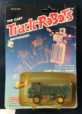 STRACO TRUCK ROBOTS MOTORIZED DIE CAST - DUMP TRUCK TO ROBOT