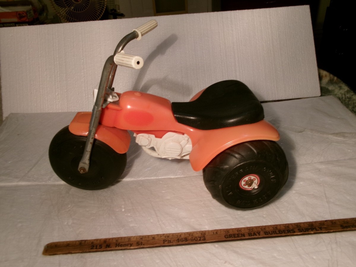 Vintage 80's Processed Plastics Kid's ride on 3 wheeler ATV ATC