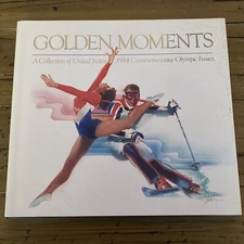 1984 USPS Golden Moments U S Commemorative Olympics Issue With Stamps NEW