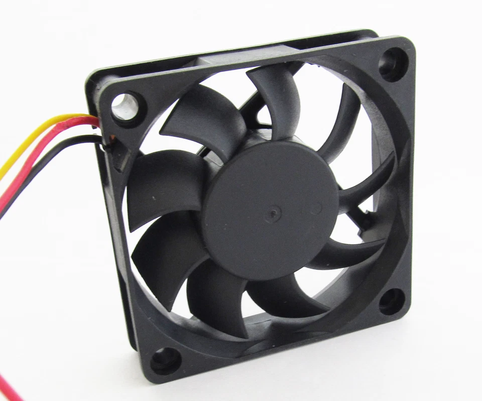 50pcs Brushless DC Cooling Fan 60x60x15mm 60mm 6015 7 blades 5V 3pin Connector - Image 4 of 4